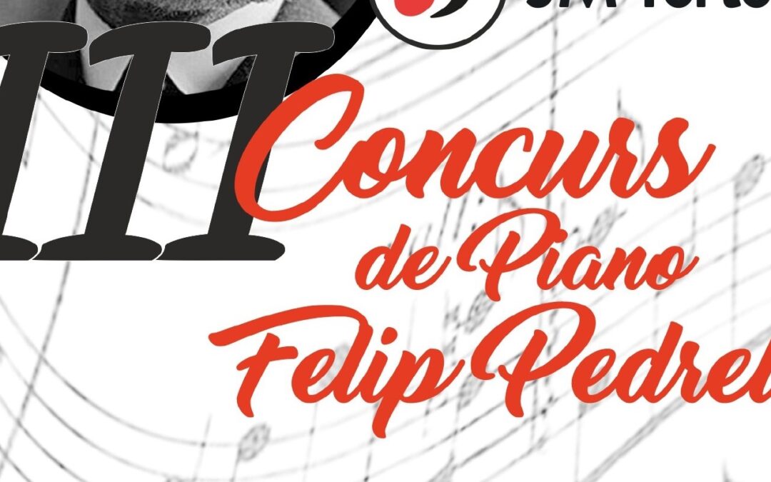 III Concurs de piano Felip Pedrell
